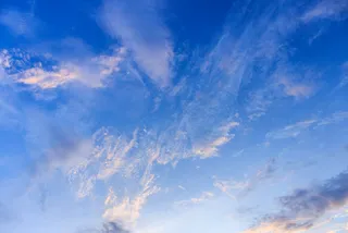 高清蓝天白云风景