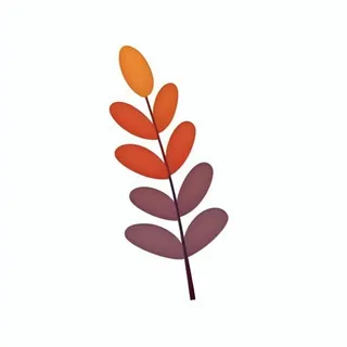 一支草插画手绘png免抠