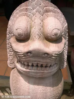 柬埔寨吳哥窟手工藝佛像石雕