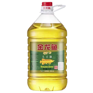金龙鱼大豆油5升 (2)超市商品白底图免抠实物摄影png格式图片透明底