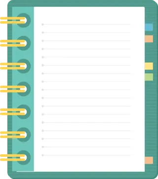 简约日记本笔记本边框