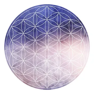 紫色的圆形背景