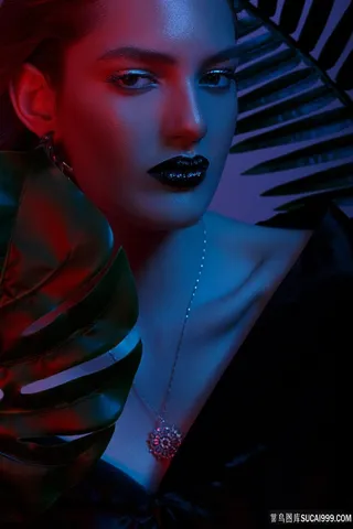 化妆品模特美容