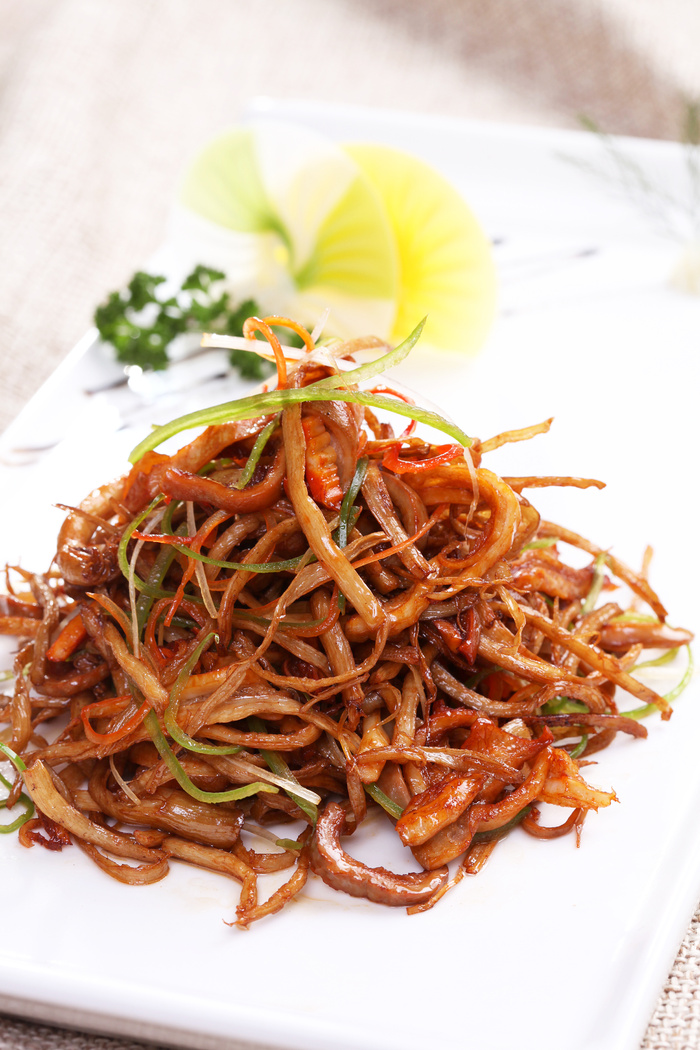 R00981茶树菇捞肚丝