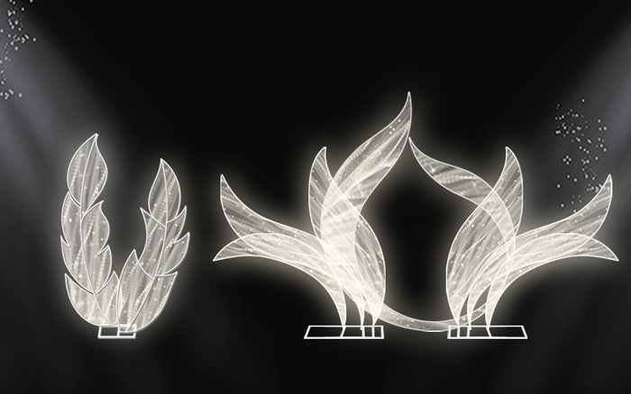 婚礼常用铁艺道具屏风