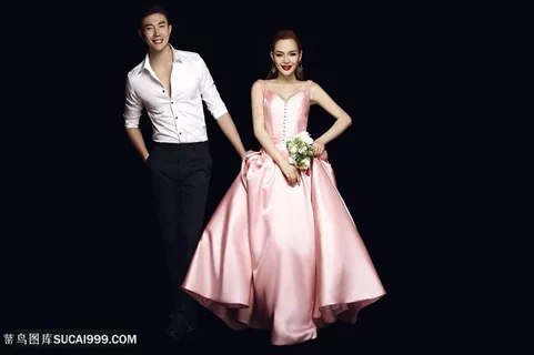 浪漫情侣礼服写真