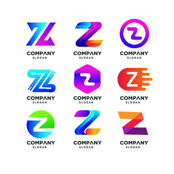 图标识标志公司字母企业商标品牌LOGO设计素材矢量模板