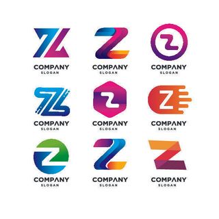 图标识标志公司字母企业商标品牌LOGO设计素材矢量模板