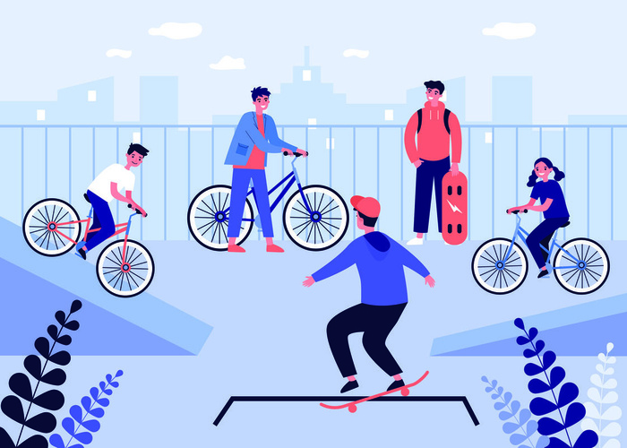 扁平化人物场景办公互联网等距ai矢量设计网页海报UI素材插画