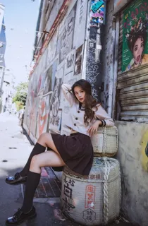 学生妹妹装*图片