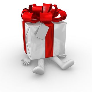 精美立体礼盒设计高清图片