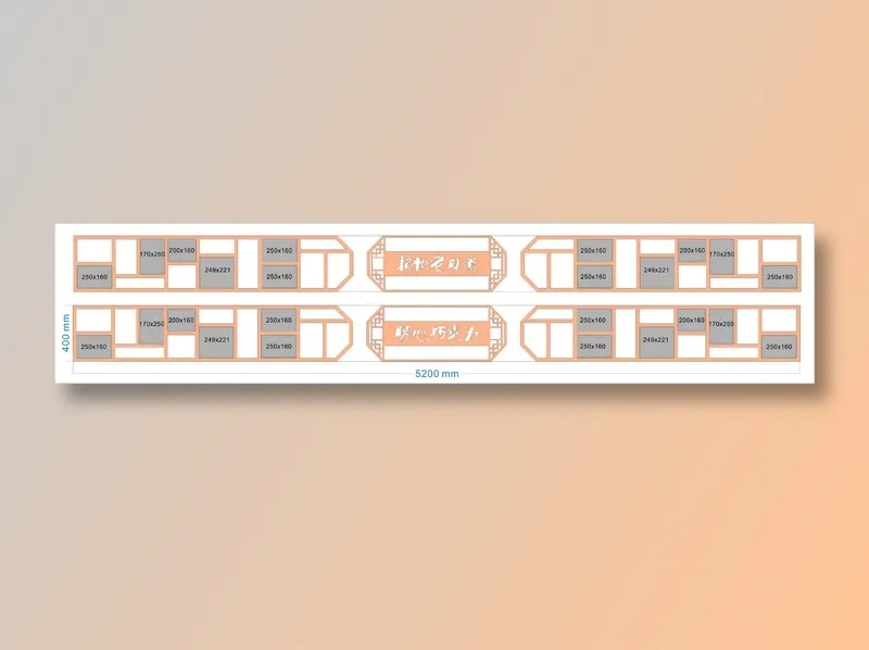 杭州特产包柱效果图成列路径文件cdr矢量模版下载