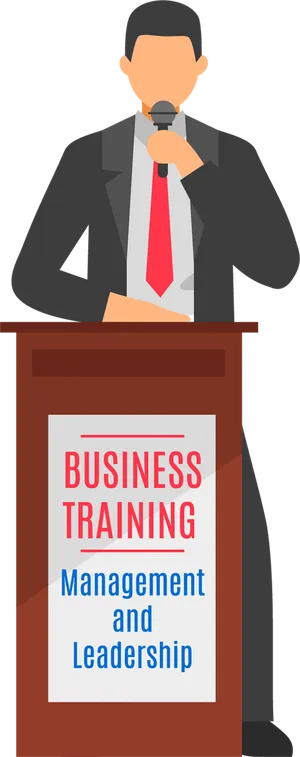 演讲卡通简笔人物