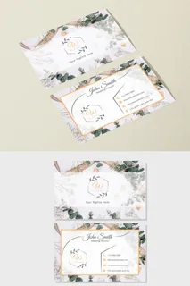 婚礼策划师名片模板  花卉名片 婚礼策划师名片