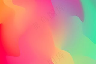 幻彩曲线渐变多彩图片