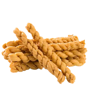 麻花，黄色，小吃，零嘴，美味可口小零食免抠素材