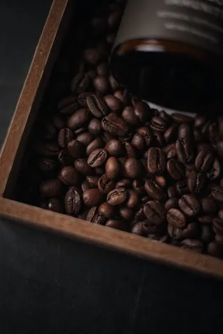 咖啡豆 背景 海报咖啡 休闲