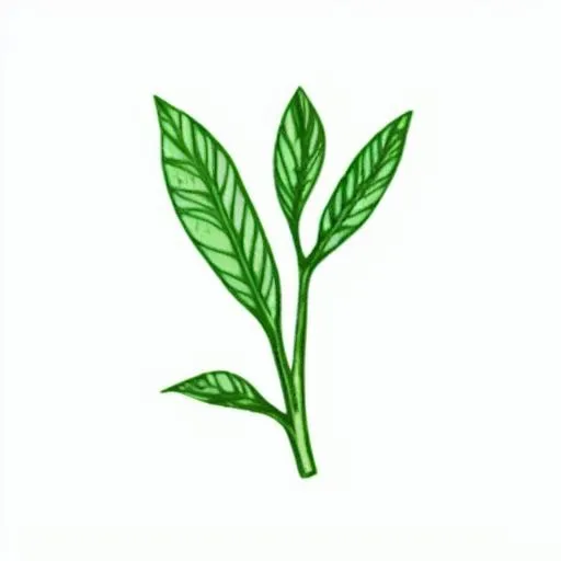 一小枝树叶png免抠(2048x2048)