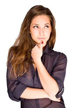 有思想的女人 PNG免抠(272x371)