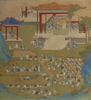 帝鉴图说之脯林酒池 帝鉴图说之脯林酒池