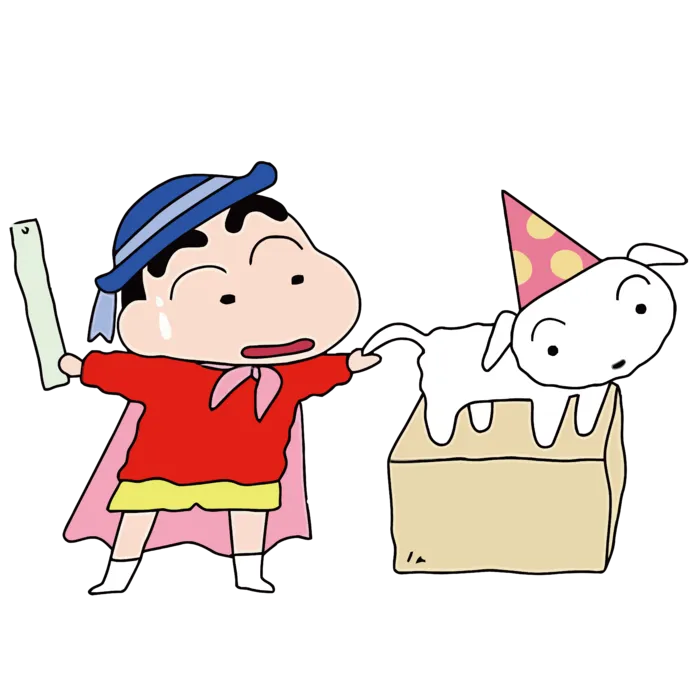 蜡笔小新可爱动画人物免扣素材