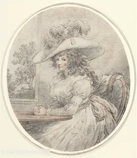 素描小姐艺术挂画装饰画 素描小姐艺术挂画装饰画