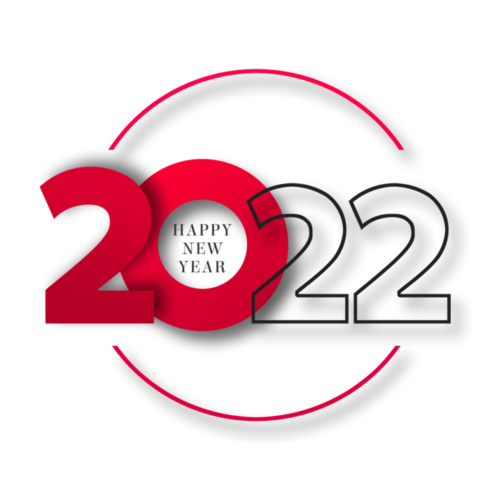 2022新年艺术创意字体虎年3D立体标题数字文字png免抠字素材