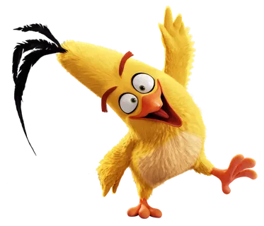 愤怒的小鸟卡通素材简笔画