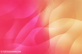 红黄曲线渐变叠加背景图片