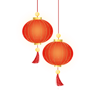 中国风红灯笼