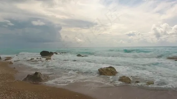 海滩, 海, 希腊, 岛, 旅行, 地中海, 夏天, 旅游