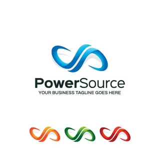 图标标识标志立体几何图形企业商标VI品牌LOGO设计模板AI矢量素材