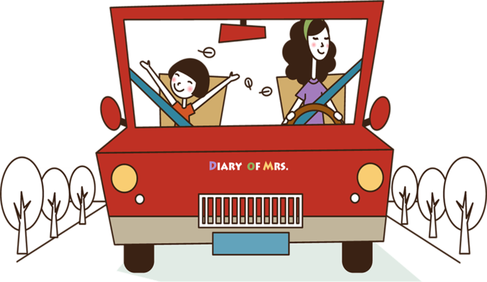 汽车 人物 卡通