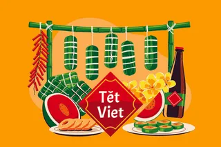 设计新年背景风景 