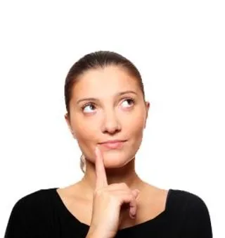 有思想的女人 PNG免抠