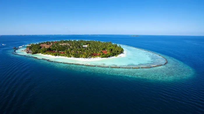 高清海洋海水海岛