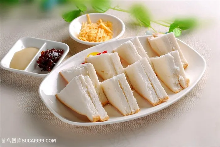 土司片的美食图片