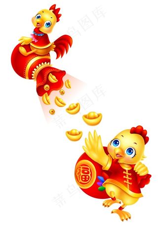 春节十二生肖之鸡