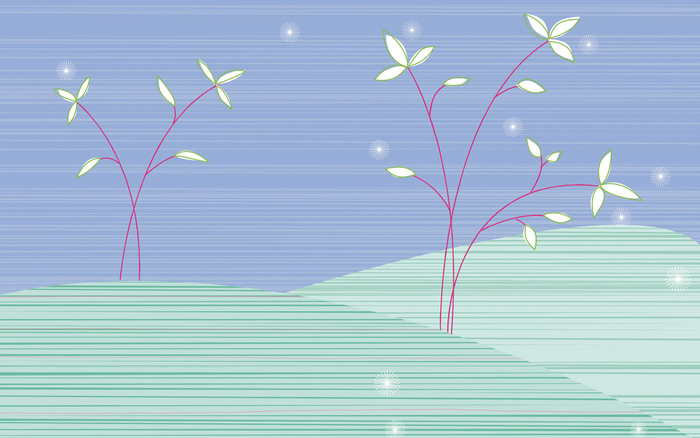 图片设计素材背景鸟语花香