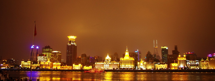 高清城市建筑灯光夜景