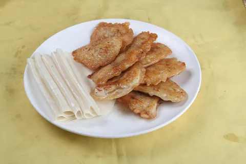 小饼煎鱼