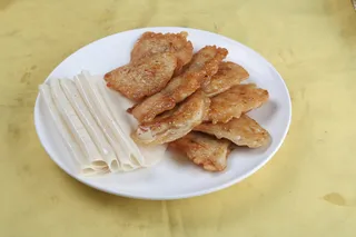 小饼煎鱼