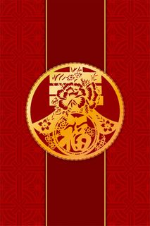 中国风传统水墨古风古典展板边框工笔画PS海报背景平面广告Ai设计素材