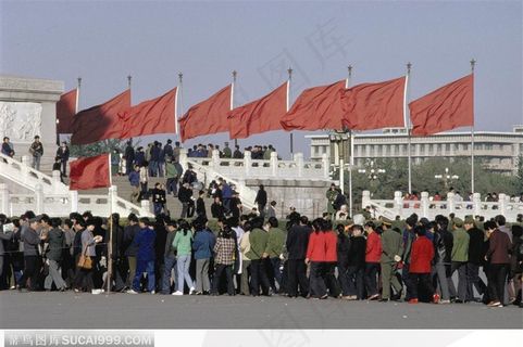 排队的人们 排队的人们