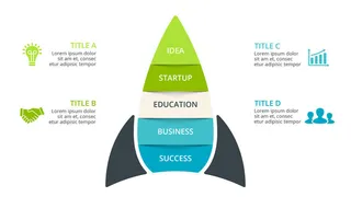数据图表统计图形分析分类商务会议办公图标PSD模板素材