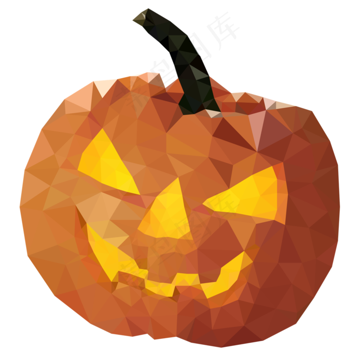 万圣节节日卡通素材南瓜南瓜灯