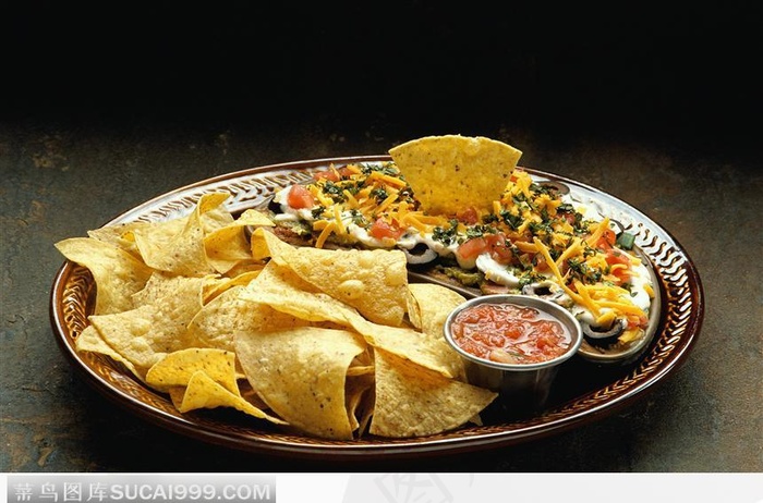 薯片 沙拉