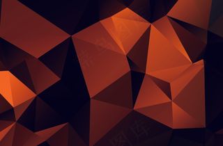 炫彩几何图形背景 几何艺术设计 多边形背景图片