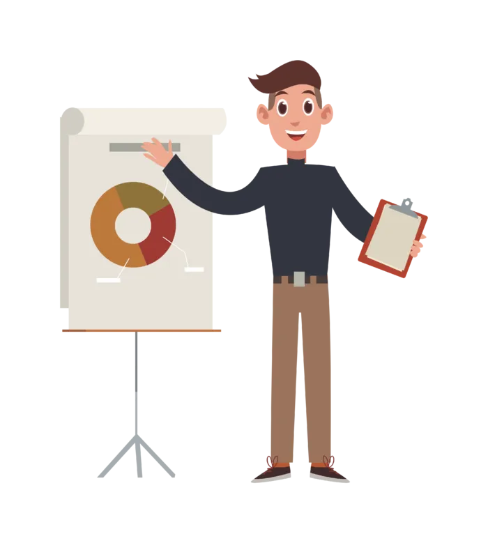 商务 人士 站着 演讲