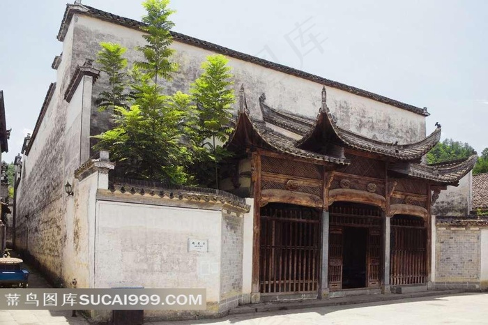 黄山西递建筑摄影